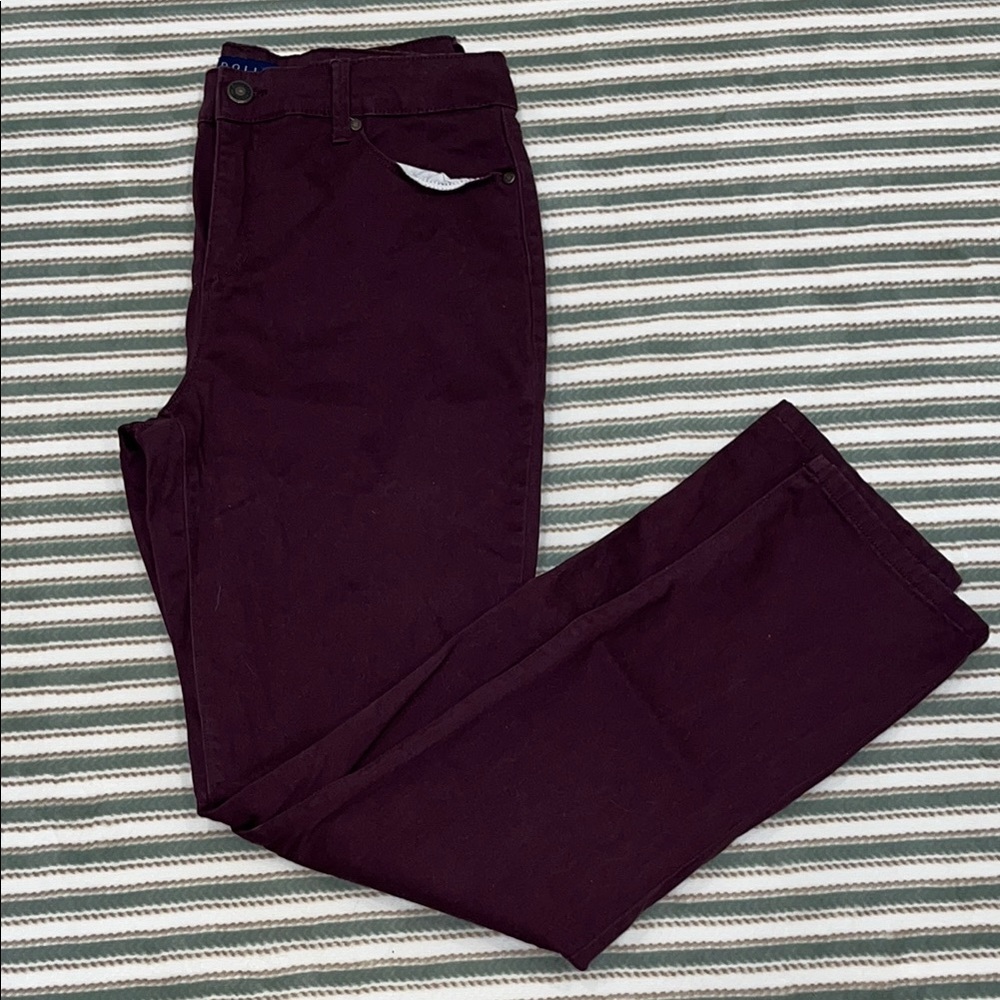 Bandolino Women’s Plum colored Amy Pants